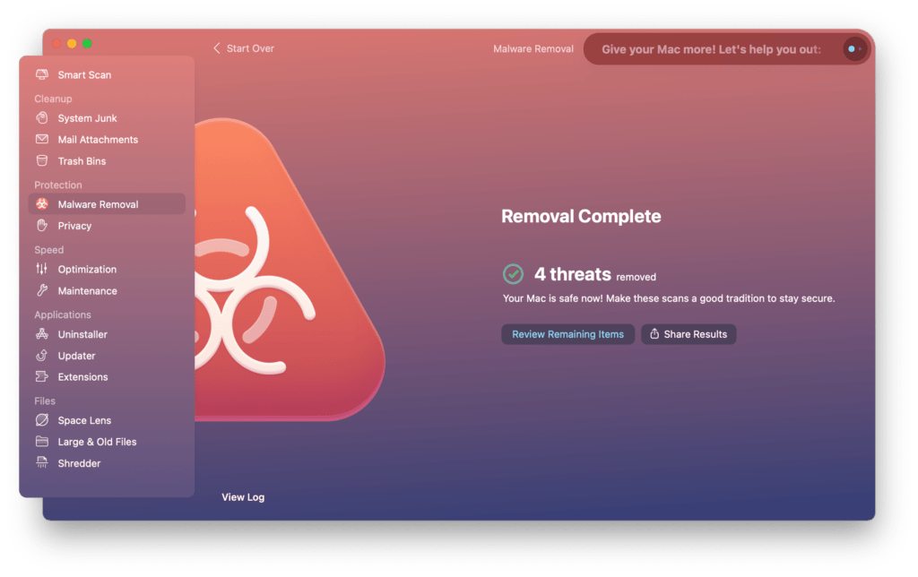 Virus Removal